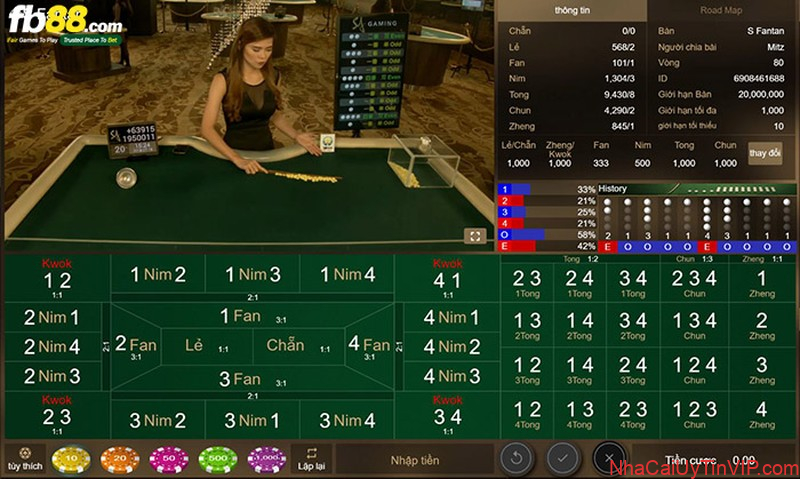 Xóc đĩa online casino