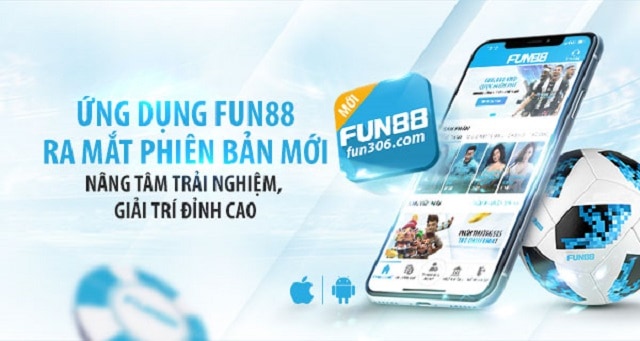 Ảnh 2: Phiên bản app của FUN88