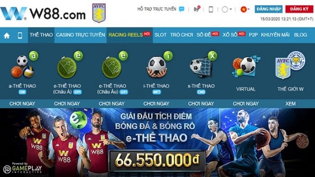 Người chơi có thể tham gia cá cược thể thao thỏa thích với hơn 4000 trận đấu được cập nhật mỗi ngày