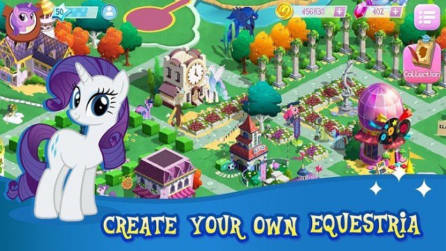 My Little Pony: Magic Princess trò chơi có đồ họa đẹp mắt, thu hút nữ giới